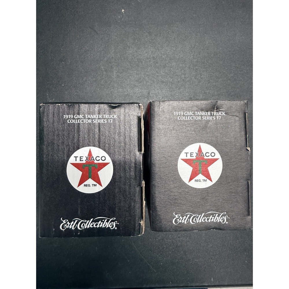 Texaco 1919 GMC Tanker Truck Bank Ertl Lot of 2 Millennium Edition (m13) - Picture 6 of 6